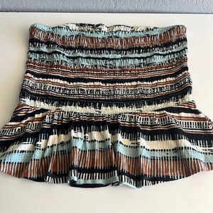 Anthropologie Strapless Too